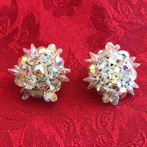 Vintage Rhinestone Earrings